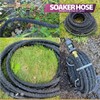 LICNCHOC GARDEN Soaker Hose 15 ft,1/2 INCH Flexible Durable Garden