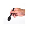 Aoba 544166 Anti-Bacterial Mini Spoon, 3 Piece, Black, Dishwasher Safe