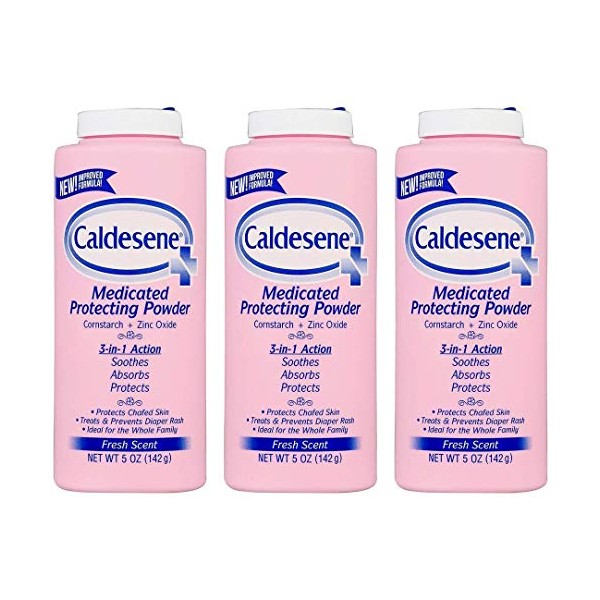 Caldesene Protecting Powder - 5 oz, Pack of 3