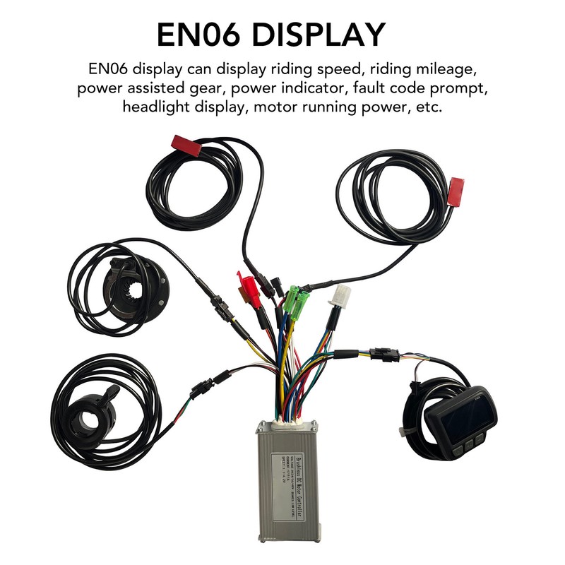Electric Bike Bicycle Scooter 24V 36V 48V 17A Speed Controller