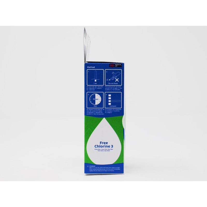TEST ALL WATER - Aquarium Chlorine Test Strips | 3
