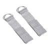 2pcs Crystal Rhinestone Diamond Curtain Tie Backs,Curtain Rope Diamante Holdbacks