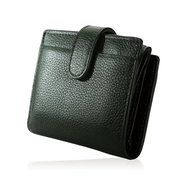 BLUE SINCERE HW5 Mini Wallet, Women's, Genuine Leather, Large Capacity,