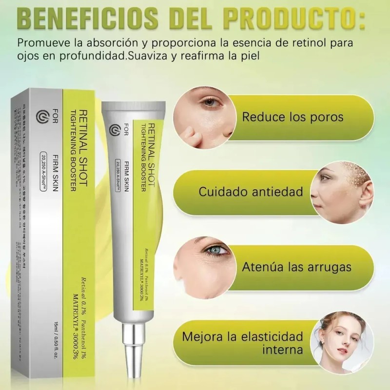 Vita A Retinal Shot Aceite Reafirmante De Retina