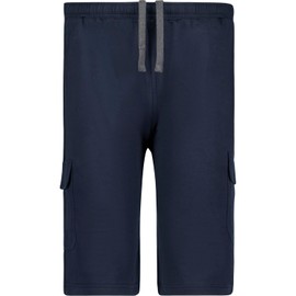 ADAMO Men's Sweat Shorts with Cargo Pockets Plus Sizes up to 14XL, navy