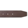 Nautica Men's Casual Padded Leather Belt with Signature Ornament, Signature