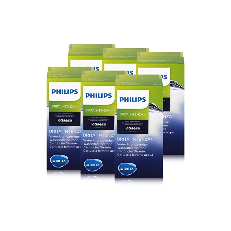 6x Saeco Brita Intenza + Water Filter