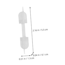 Beavorty 6Pcs Zip Closure Closure Strips Easy to Use Bandage for Quick Protection Breathable Cloth Material Safe Skin Friendly for Outdoor Use