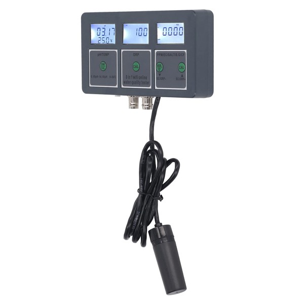 Fockety Water Quality Tester, 8 in 1 S.G PH EC