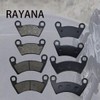 RAYANA Left Right Front Rear Brake Pads Compatible for Polaris
