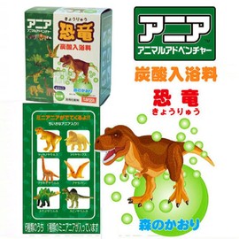 [Set of 6] ania — Animal Adventure Dinosaur Carbonate Bathing Fee Bonus with Woods Scent
