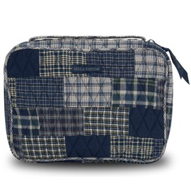 Bella Taylor Quilted Bible Cover for Women - Large Study Bible Case - Columbus