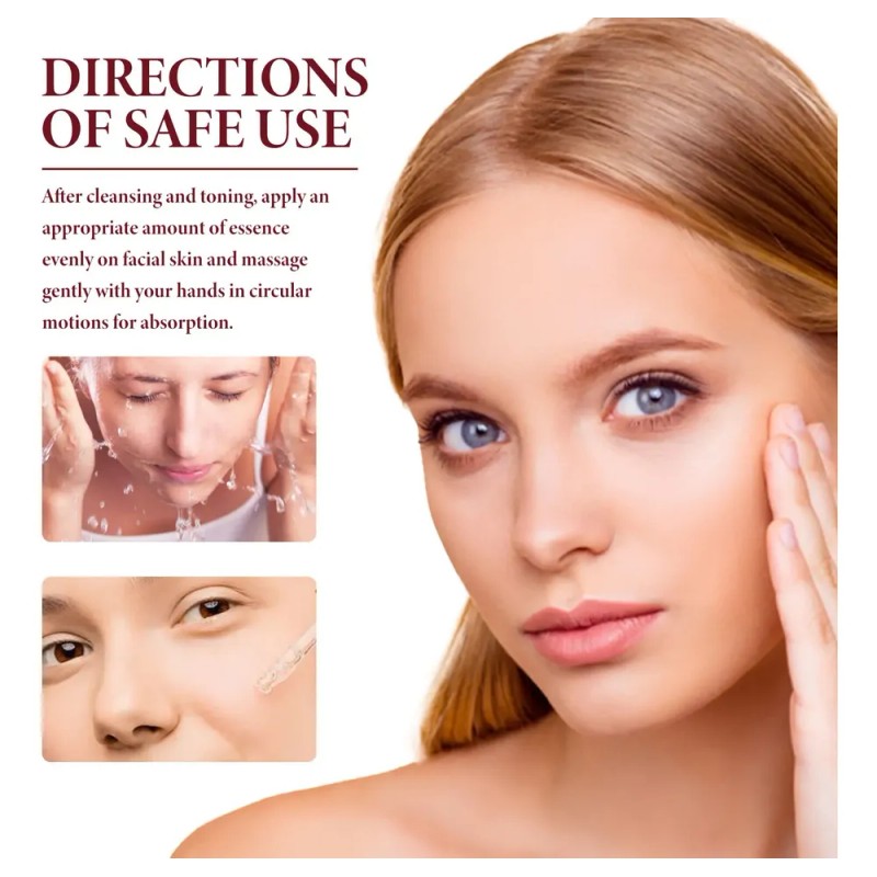 Suero Facial De Aceite De Rosa Mosqueta Con Vitamina C