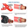 iCrimp PEX Clamp Cinch Tool for 3/8-inch to 1-inch Stainless