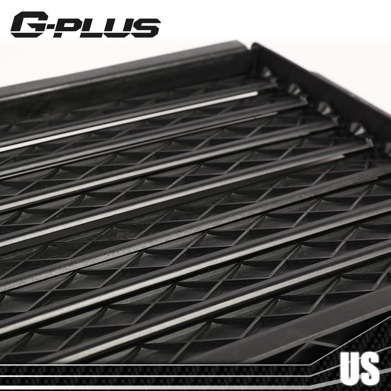 G-PLUS Radiator Upper Shutter Grille Replacement Compatible with 2018 Chevy