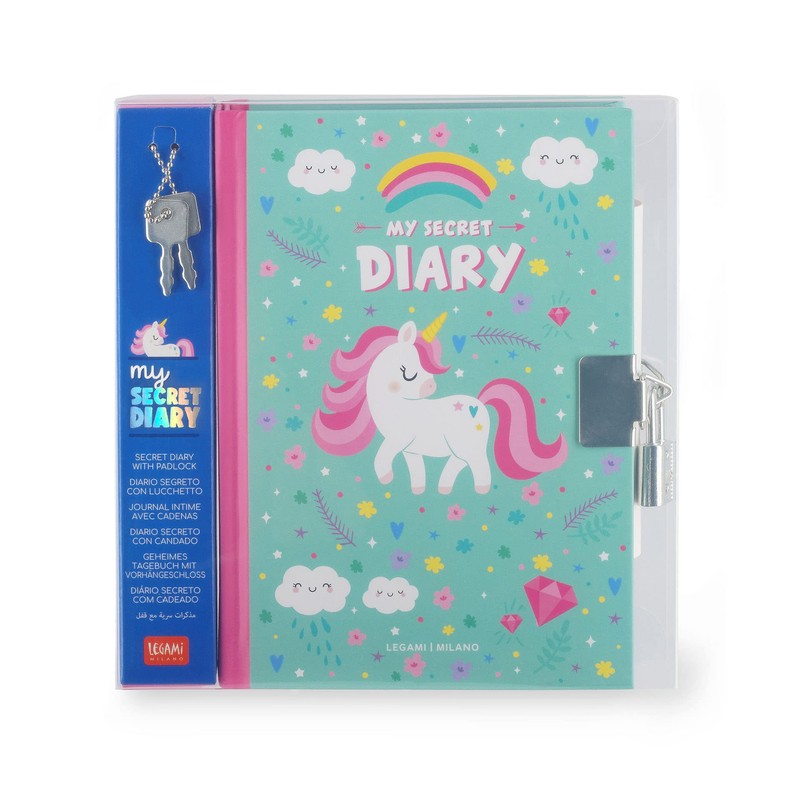 Legami - Secret Diary with Lock, 328 Pages, with Page