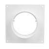 HVAC OV 4" inch Plastic Straight or Flexible Pipe Flange