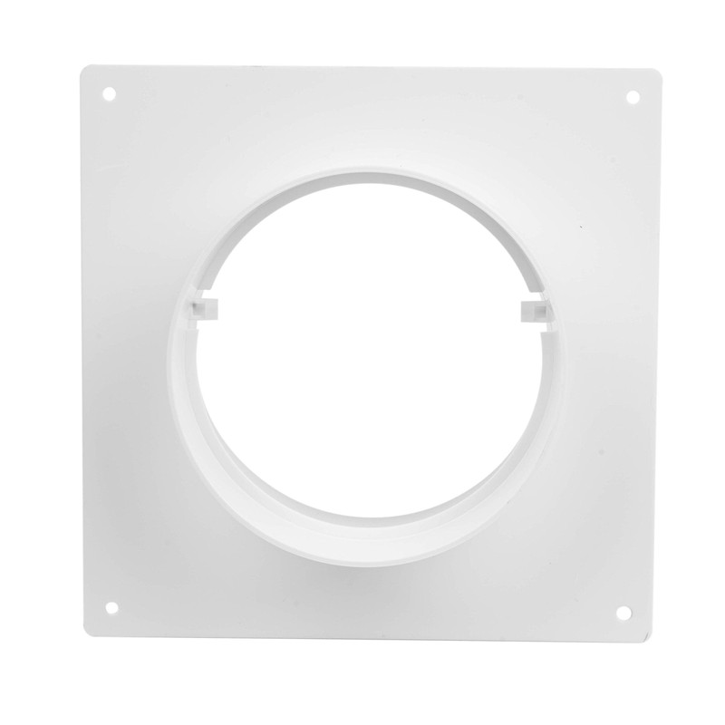 HVAC OV 4" inch Plastic Straight or Flexible Pipe Flange