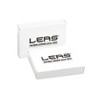 Men's and Women's wallet horizontal format LEAS, Genuine Leather, cherry