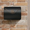 Outdoor Wall Mount Mailbox, 13 x 3.24 x 10.3 inch