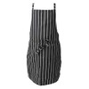 IBEX Polycotton Stripe Butcher Bib Apron - No Pocket, Professional