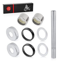 Swingarm Bearings Dust Cap Seal & Pivot Sleeve Rebuild Kit Compatible with Yamaha Banshee 350 YFZ350 1987-2006 28-1028