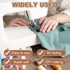 sourcing map 3 Yard Cotton Eyelet Trim with Grommets, 0.79