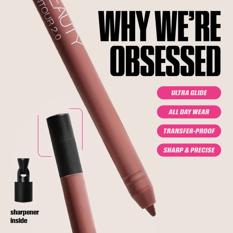 Huda Beauty Juicy Bombshell Lip Gloss + Liner Set