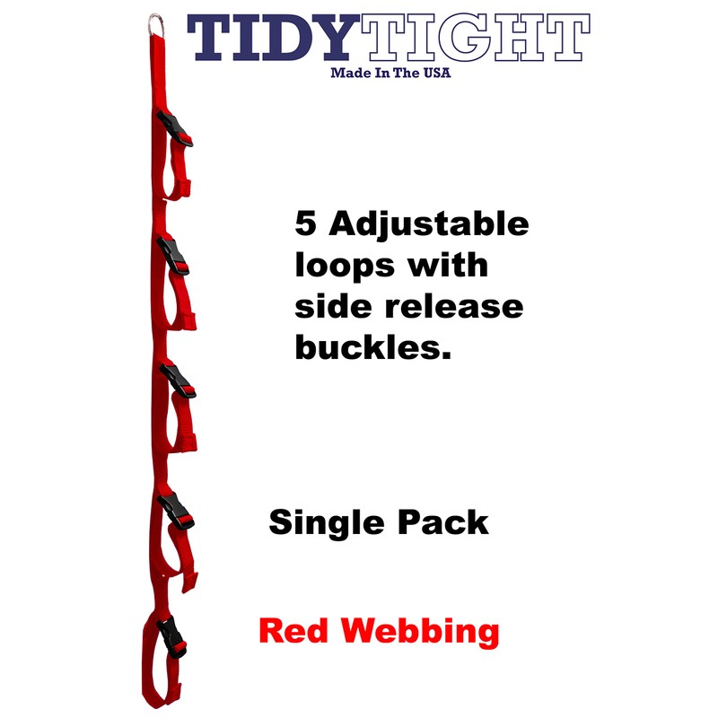 Tidy Tight Garage. Single Pack. Store Cords, Hoses, Christmas Lights,