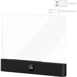 Luz para libros regulable con temporizador – 3 colores, panel transparente QN642T3ML77H7GK0
