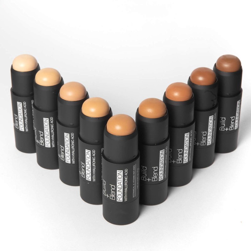 Palladio BUILD + BLEND Foundation Stick, Contour Stick for the