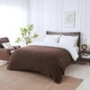 Douceur Brown Throw Blanket for Couch, Soft Chunky Cable Knit