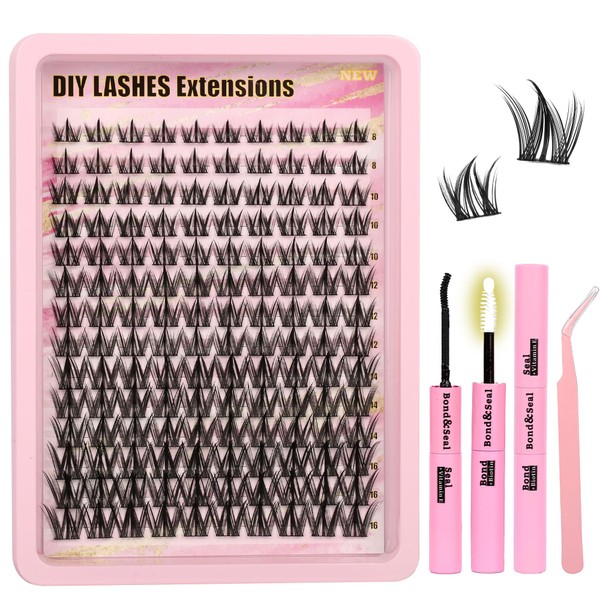 Gmagictobo Gmagictobo Lash Clusters Manga Lash Clusters Kit Wispy Lash