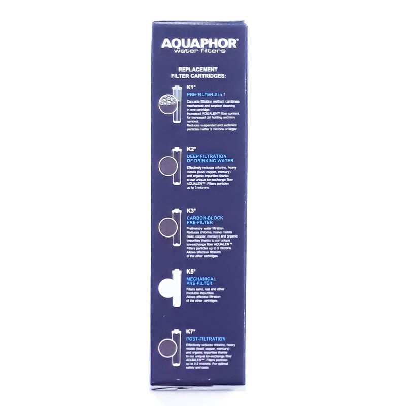 Maße H Glaskristall AQUAPHOR Satz Ersatz Wasserfilterpatronen