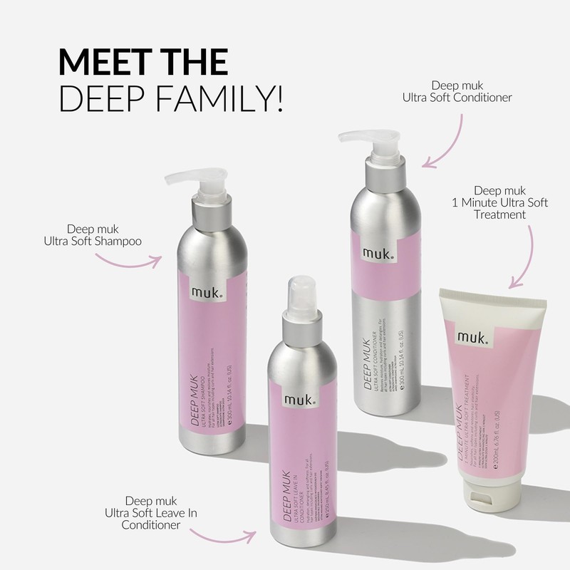 MUK. Haircare Deep Ultra Soft Shampoo - 300ML