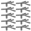AchNau 10x Cabinet Knobs Wardrobe Drawer Door Cupboard Handle Pulls