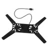 Generic Cooling Fan Laptop Stand Portable Slip Riser for Enhanced