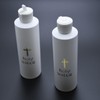 2/5 Pieces Holy Water Bottles 250 ml Religious Cross Easter