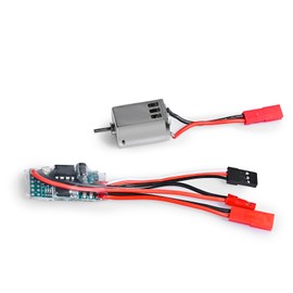 Abendor 1/28 Brushed Motor and ESC (Electric Speed Controller) Mosquito Cart for 1/28 Wltoys Mini-Q Mini-D Upgrade Accessories Universal