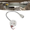 LED Wall Mounted Reading Light Touch Control 3 Color Temperature