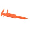 IIVVERR Double Sides Plastic Measuring Tool Gauge Slide Vernier Caliper