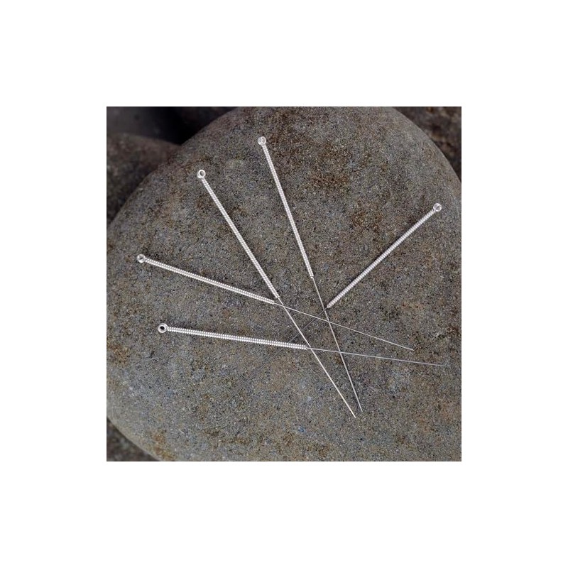 CafePress Acupuncture Needles Round 4" MDF Holiday Ornament