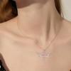 Granddaughter Gifts from Grandma Silver Necklaces Dragonfly Necklace Granddaughter Necklace