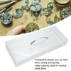 Transparent Dustproof Box Large Capacity Good Protection Watch Dustproof Box