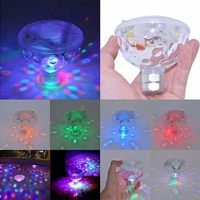 LED Spa Light 5 Modes RGB 7 Colours Changing Floating