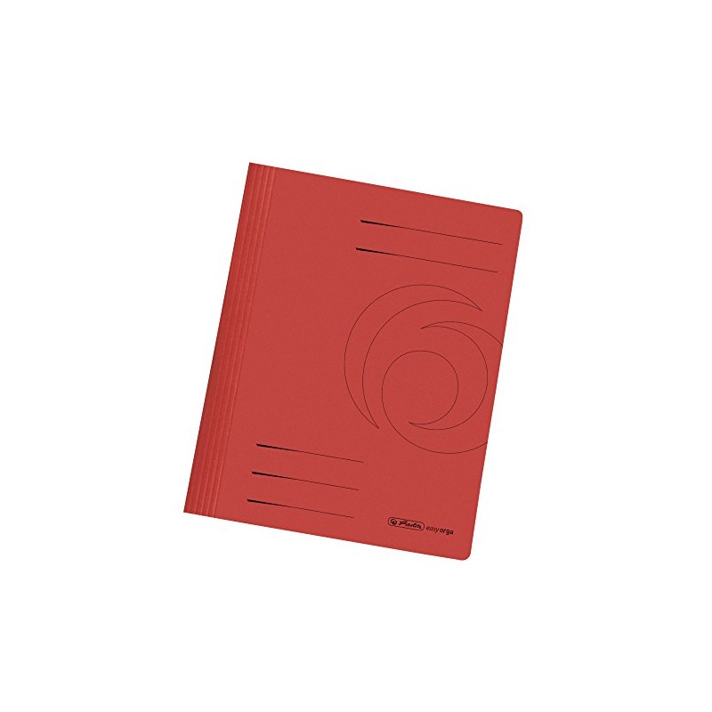 Herlitz A4 Folders Cardboard Folded Intense Pack of 10 A4