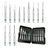 12-Piece Punch and Chisel Set, 60Cr-v Steel Made and Heat-treated.