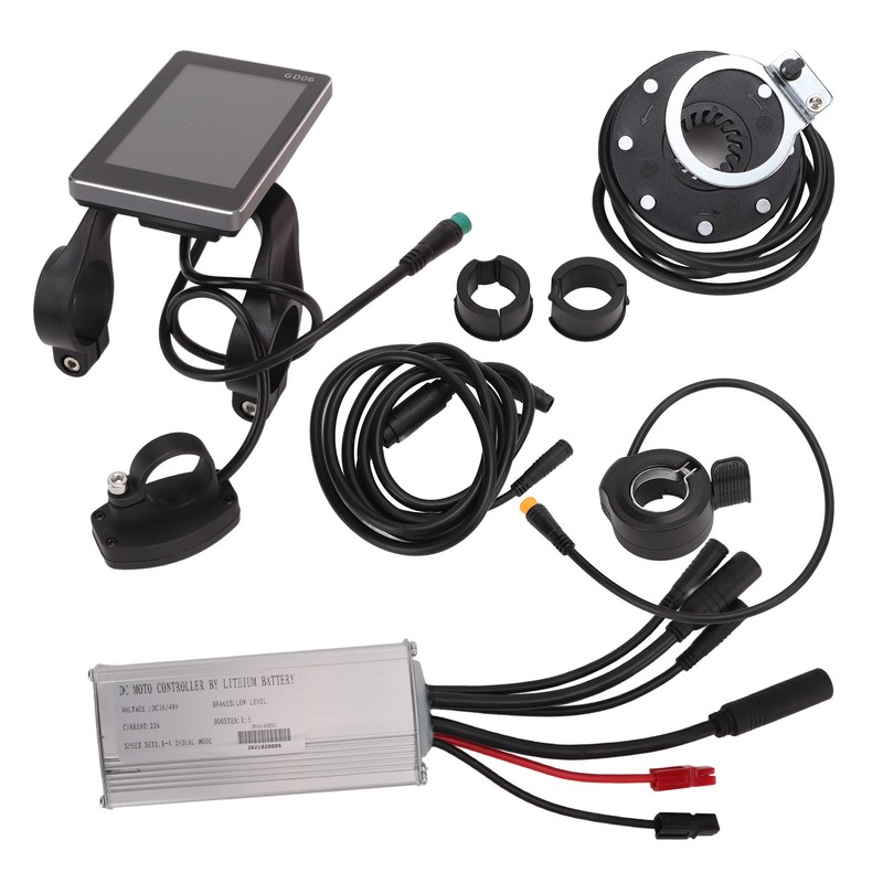 Bicycle Lithium Battery Conversion Kit 22A Controller GD06 Display 1
