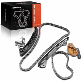A-Premium Engine Timing Chain Kit W/Tensioner & Guide Compatible with Nissan Juke 2011-2012 1.6L, Sentra 2013-2018 1.8L