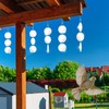 10 Pack Hanging Reflective Bird Scare Discs Set, Large 30-Discs